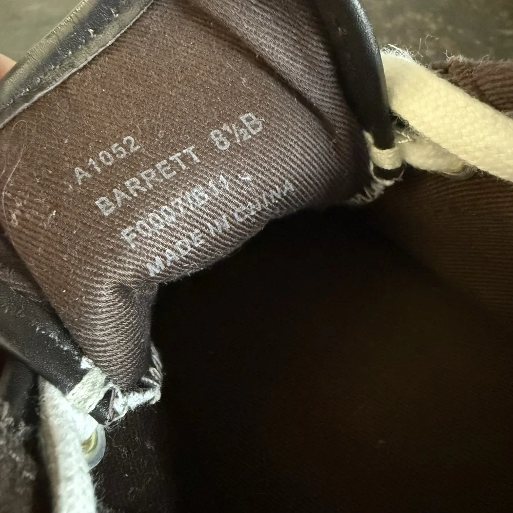 Women's Coach Barrett Laceup Canvas‎ Sneakers/Shoes Size 7.5 B Tan/brown